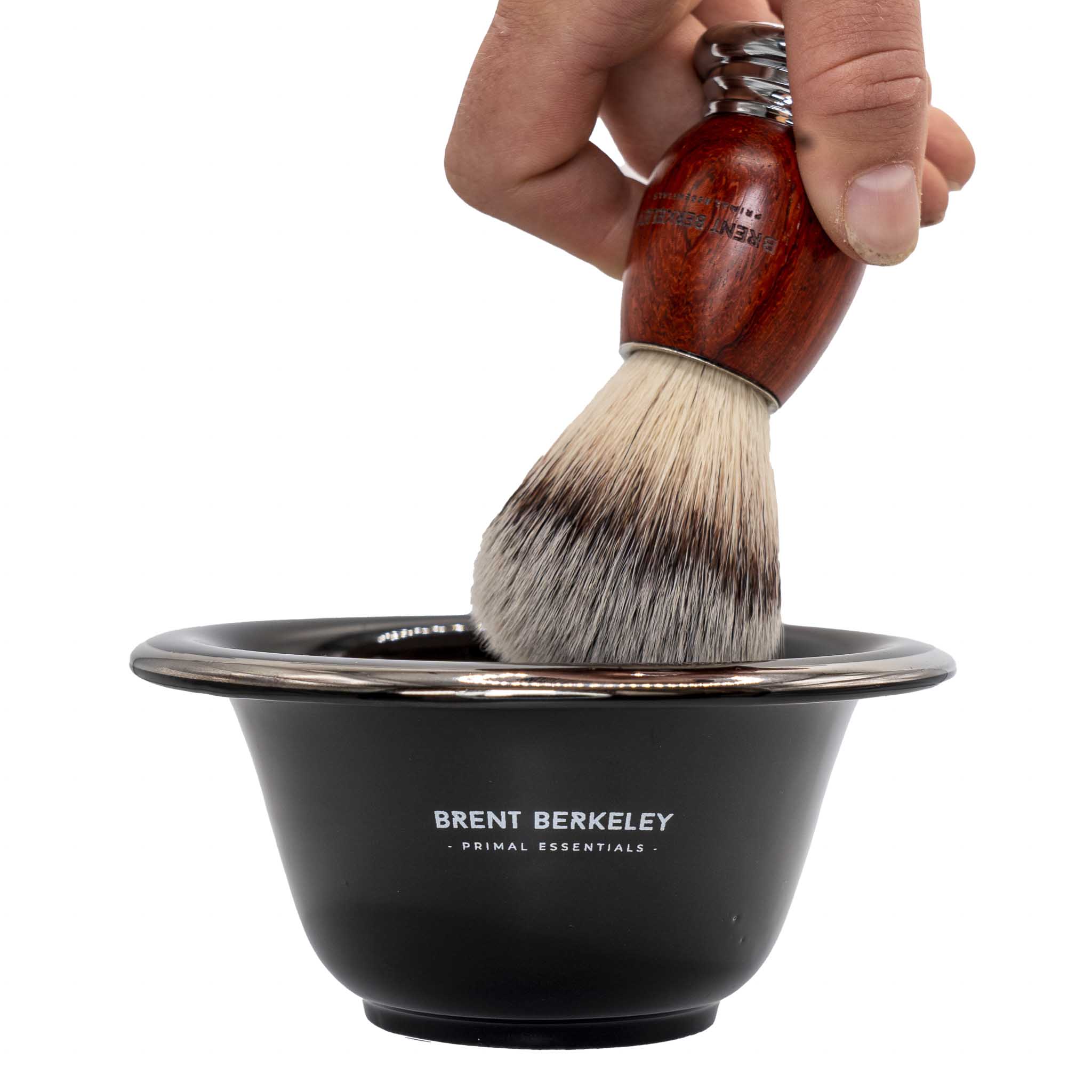Brent Berkeley Porcelain Shaving Mug and soap tray