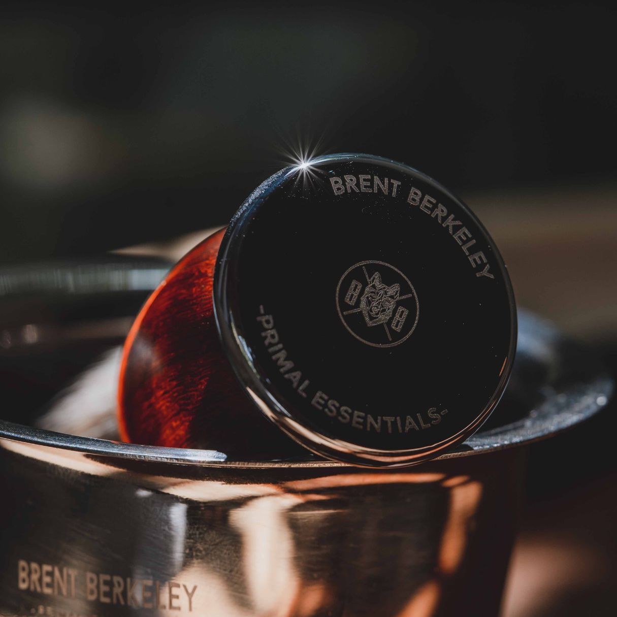 Brent Berkeley original shaving brush synthetic silvertip fibre