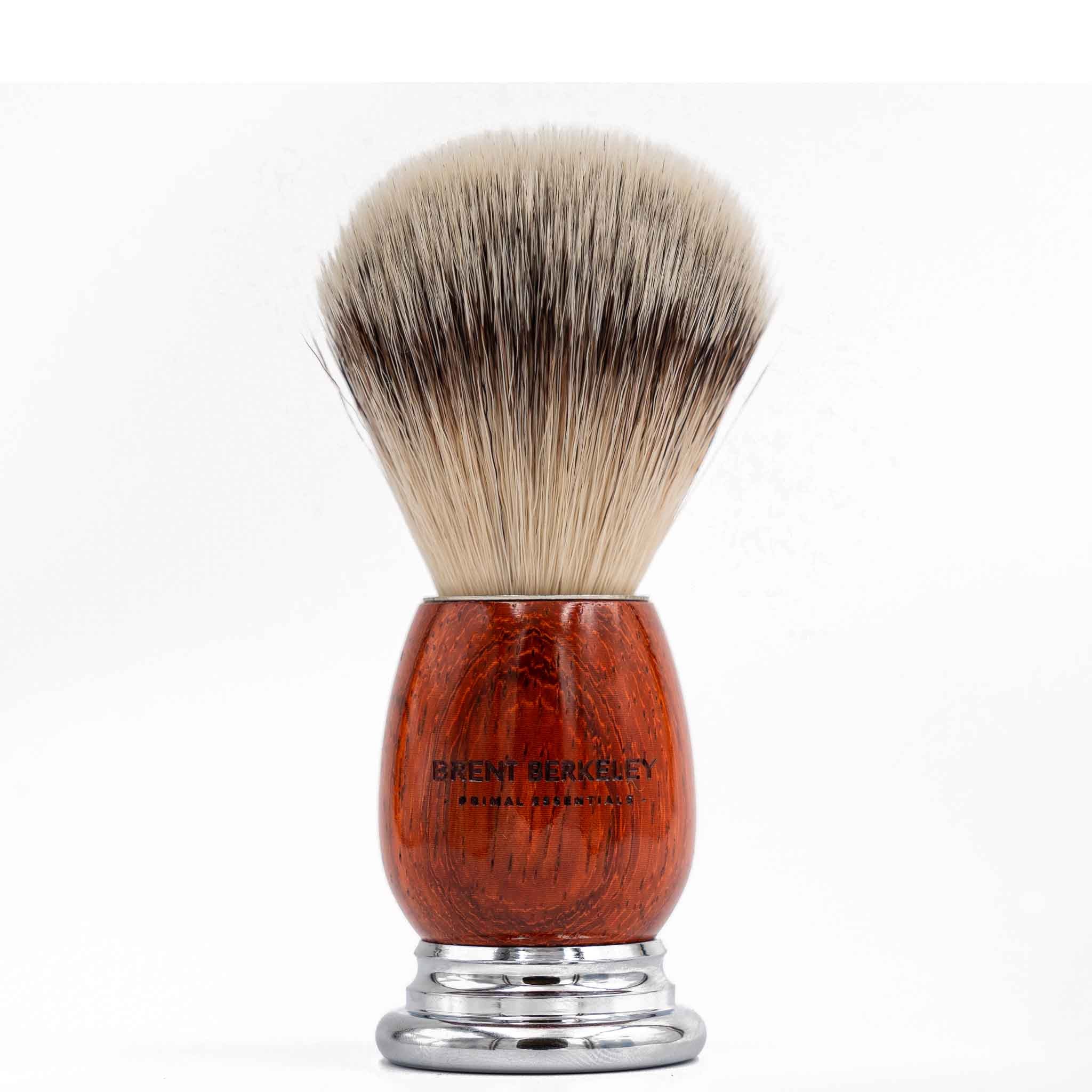 Brent Berkeley original shaving brush synthetic silvertip fibre