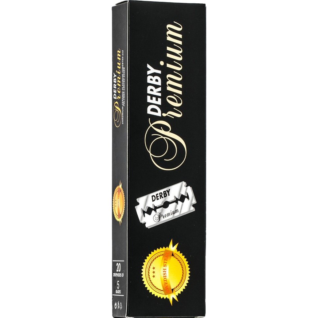 Derby Premium Double Edge Razor Blades 
