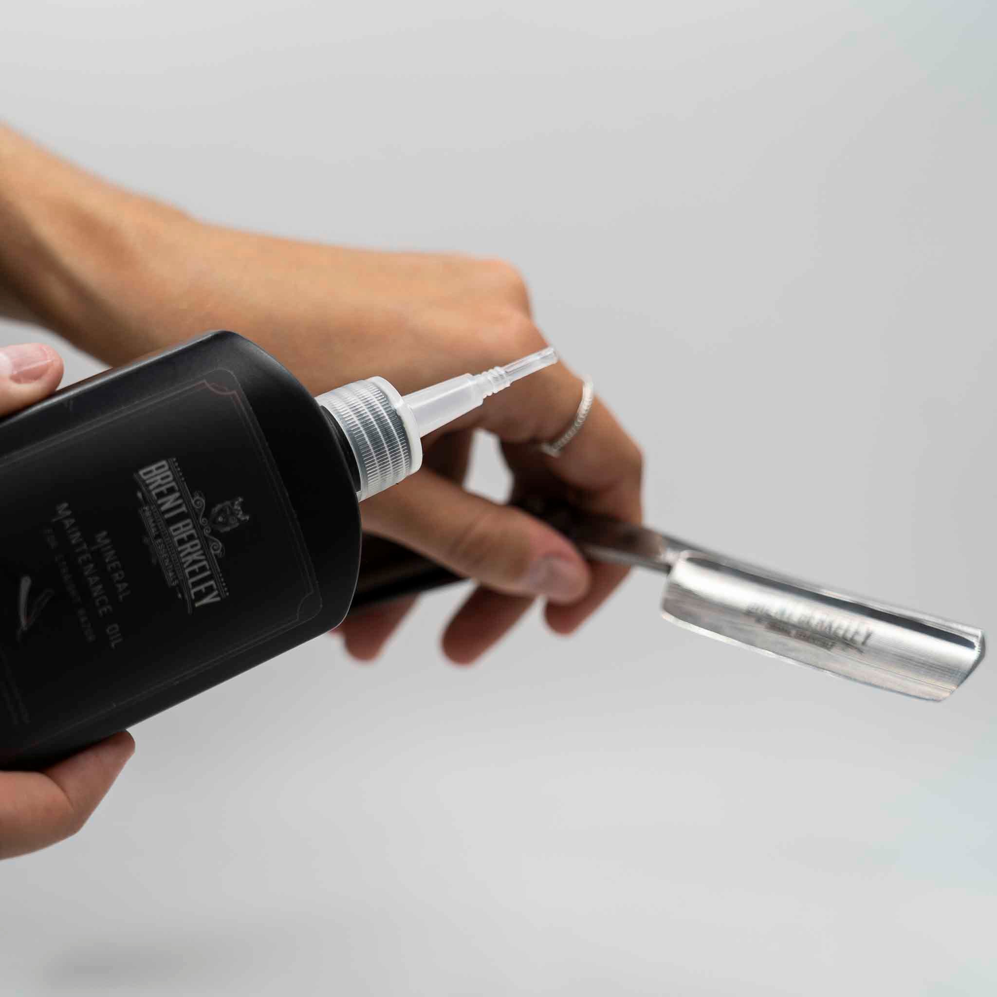 Brent Berkeley mineral maintenance oil for straight razor 120ml