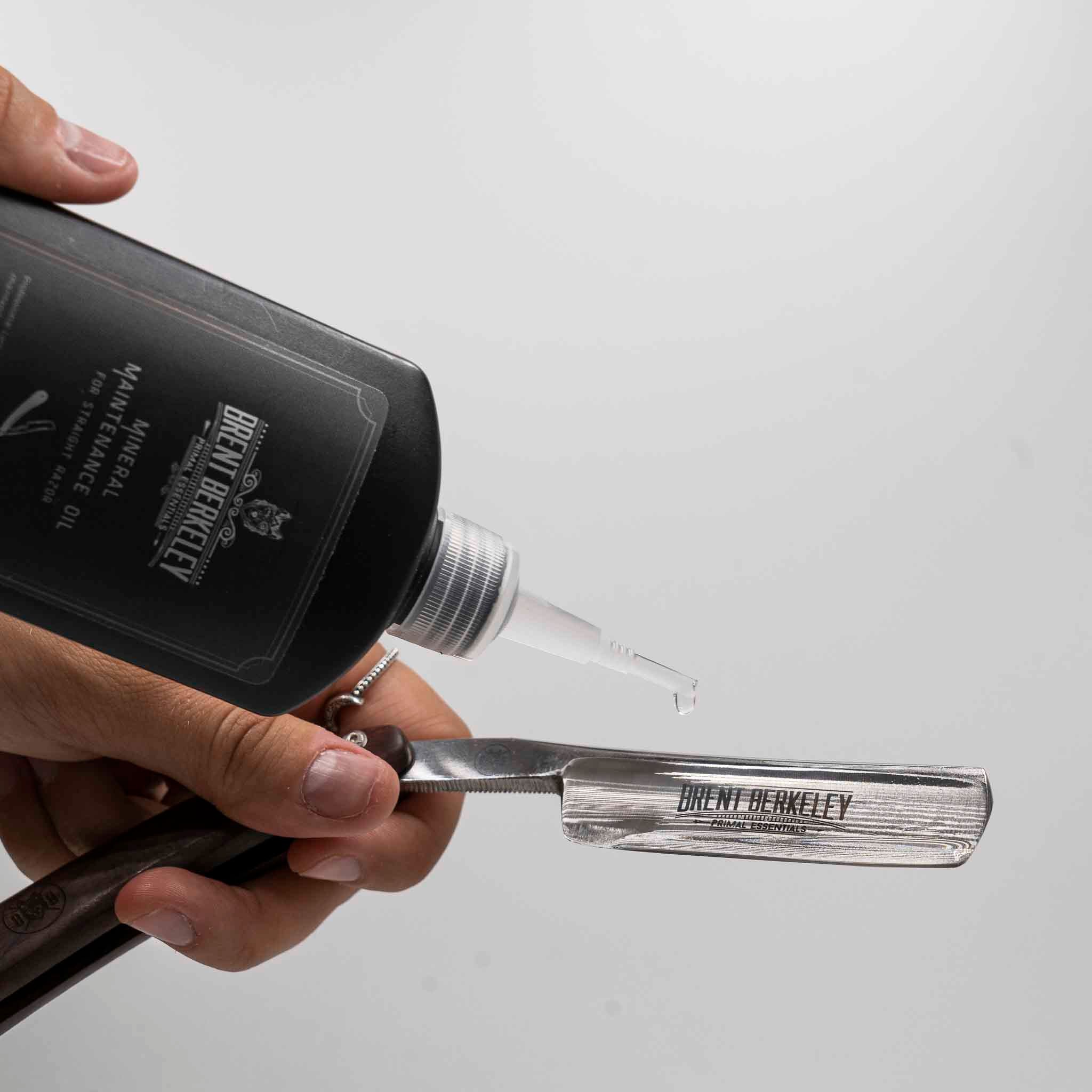 Brent Berkeley mineral maintenance oil for straight razor 120ml