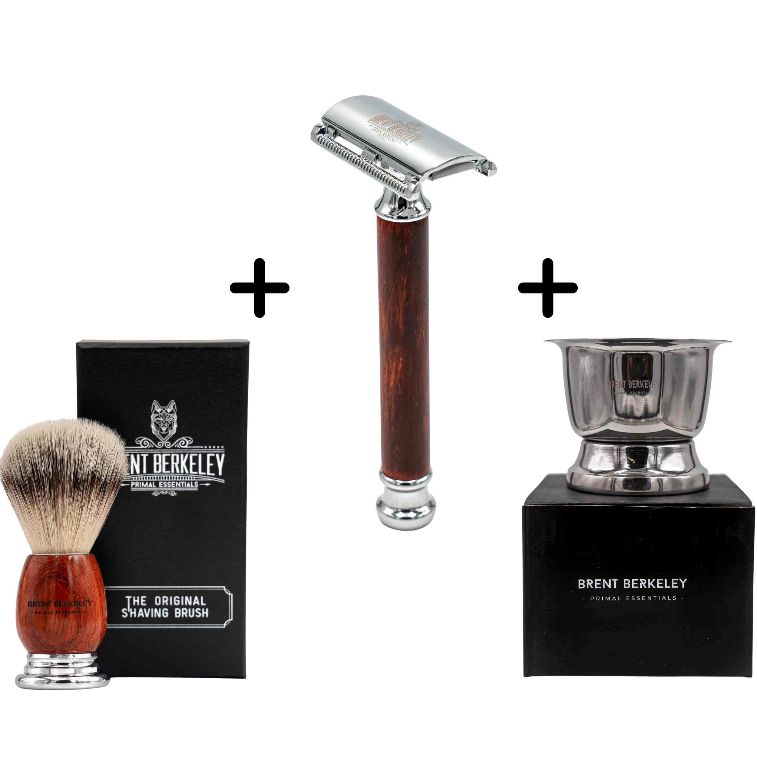Brent's Safety Razor Shaving Set