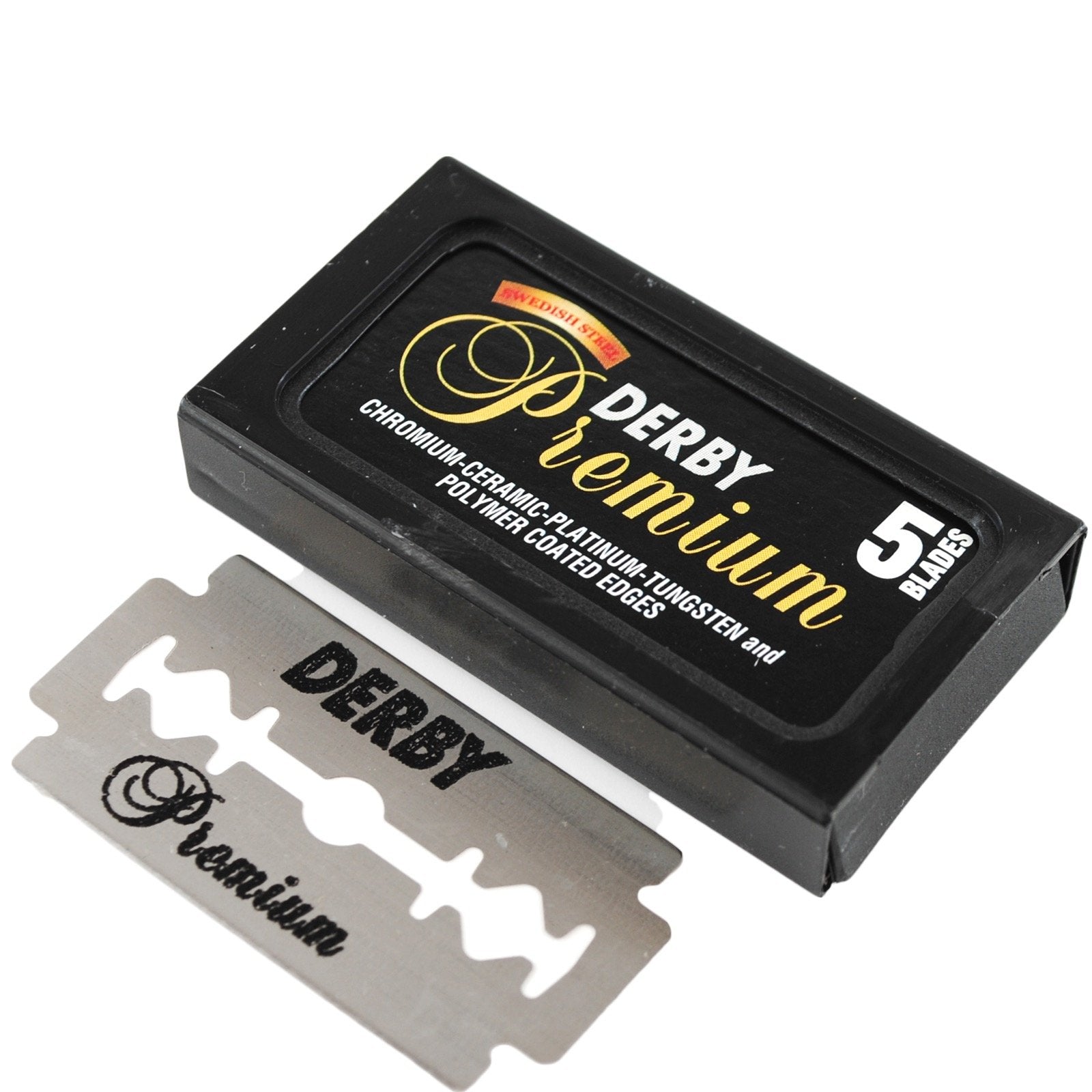 Derby Premium Double Edge Razor Blades 