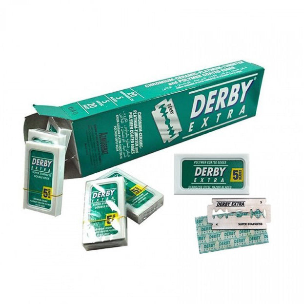 Derby Extra Double Edge Razor Blades - 100 Pieces