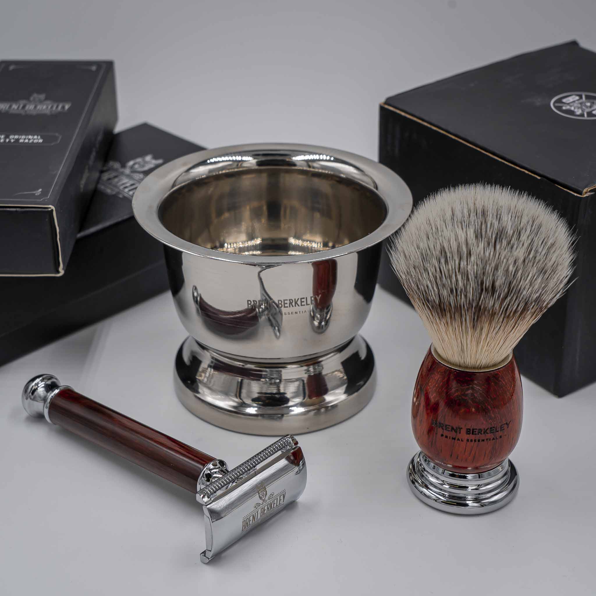 Brent's Safety Razor Shaving Set