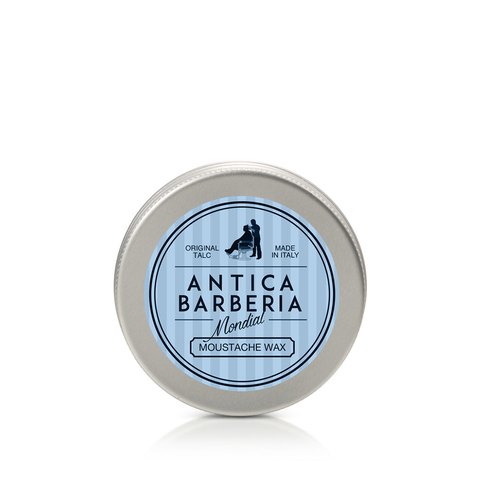 Mondial Mustache & Beard Wax Antica Barberia Original Talc - 30ml