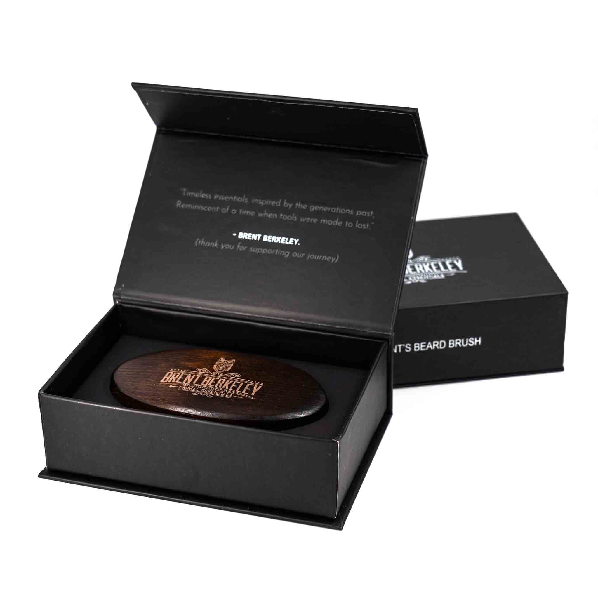 Brent Berkeley Wild Boar Hair Beardbrush / Comb
