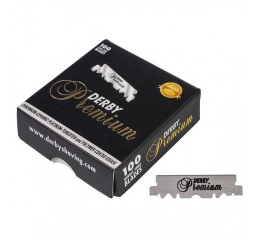 Derby Premium - Single Edge Blades for Shavette